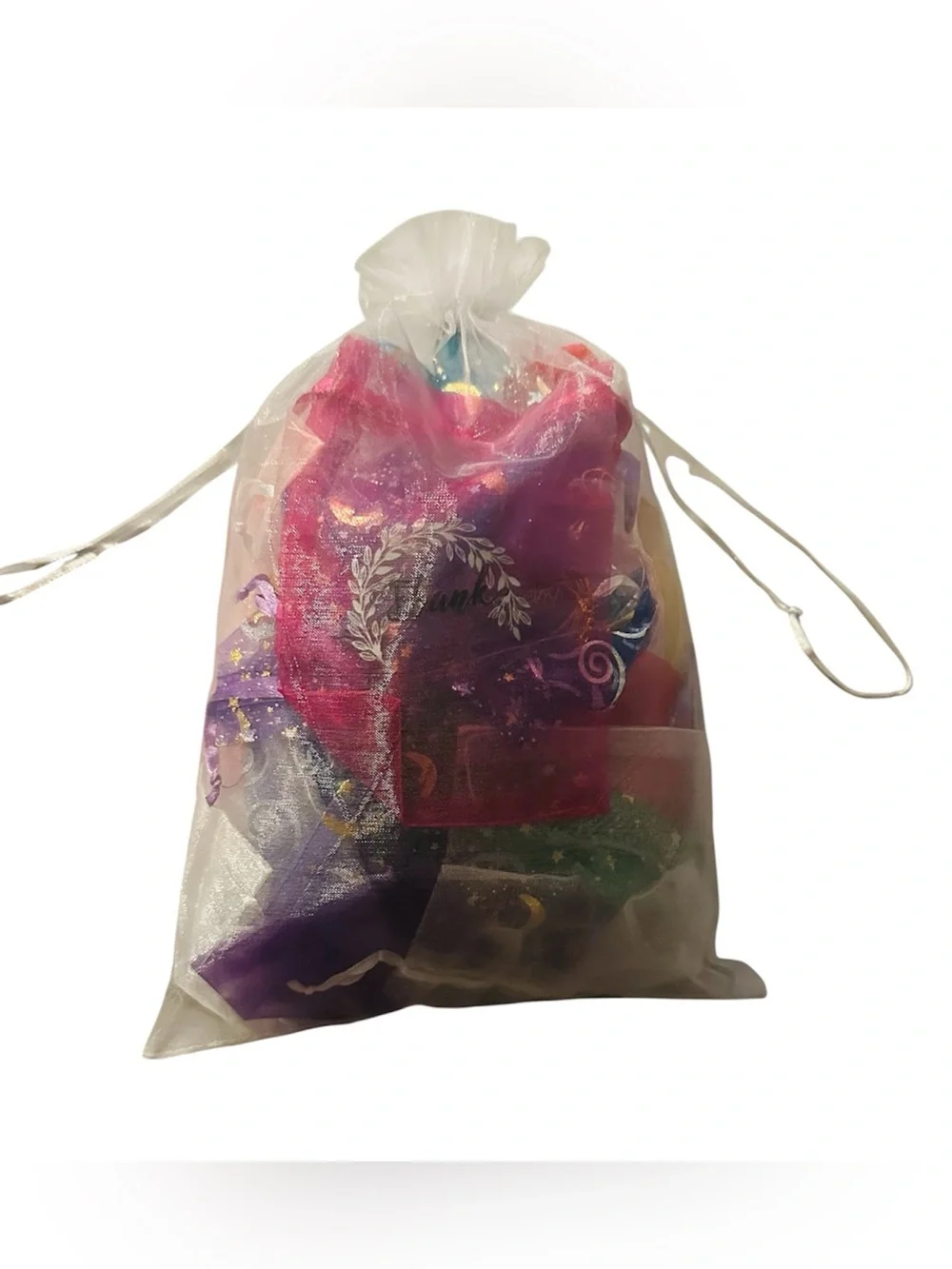 BUY NOW 40 Pc Mixed Size & Design Organza Bags - S-XL